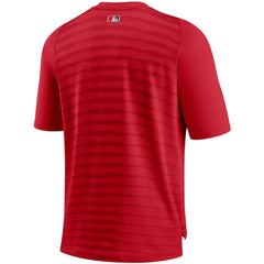 Washington Nationals Nike Authentic Collection Pregame Performance V-Neck T-Shirt - Red - Nike Sale