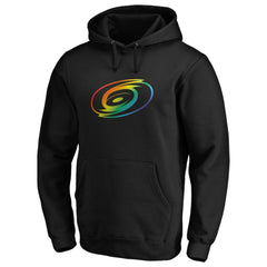 Carolina Hurricanes Team Pride Logo Pullover Hoodie - Black - NHL 3964473
