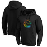 Vancouver Canucks Team Pride Logo Pullover Hoodie - Black - NHL 3964495