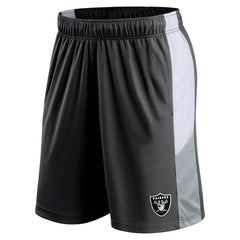 Fanatics Las Vegas Raiders Prep Colorblock Shorts Black