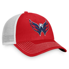 Washington Capitals Fanatics Core Primary Logo Trucker Adjustable Hat - Red/White - NHL 3970578