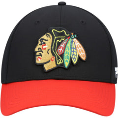 Chicago Blackhawks Fanatics Core Primary Logo Flex Hat - Black - NHL 3970655