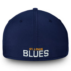 St. Louis Blues Fanatics Core Primary Logo Flex Hat - Navy - NHL 3970676