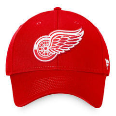 Detroit Red Wings Fanatics Core Adjustable Hat - Red - NHL 3970725