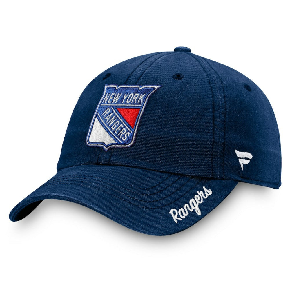 New York Rangers Fanatics Women's Primary Logo Adjustable Hat - Navy - NHL 3971083