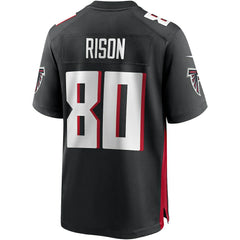 Nike Andre Rison Atlanta Falcons Game Retired Player Jersey Black