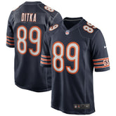 Nike Mike Ditka Chicago Bears Game Retired Player Jersey Navy