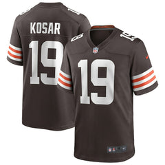 Nike Bernie Kosar Cleveland Browns Game Retired Player Jersey Brown