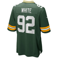 Nike Reggie White Green Bay Packers Game Retired Player Jersey Green