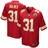 Nike Priest Holmes Kansas City Chiefs Game Retired Player Jersey Red