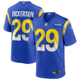 Nike Eric Dickerson Los Angeles Rams Game Retired Player Jersey Royal