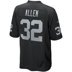 Nike Marcus Allen Las Vegas Raiders Game Retired Player Jersey Black