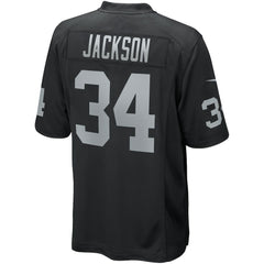 Nike Bo Jackson Las Vegas Raiders Game Retired Player Jersey Black