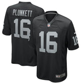 Nike Jim Plunkett Las Vegas Raiders Game Retired Player Jersey Black