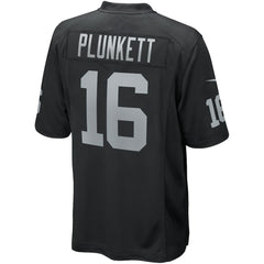 Nike Jim Plunkett Las Vegas Raiders Game Retired Player Jersey Black