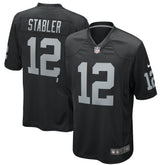Nike Ken Stabler Las Vegas Raiders Game Retired Player Jersey Black
