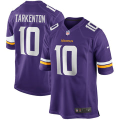 Nike Fran Tarkenton Minnesota Vikings Game Retired Player Jersey Purple