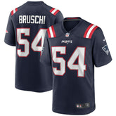 Nike Tedy Bruschi New England Patriots Game Retired Player Jersey Navy