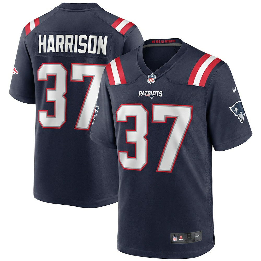 Nike Rodney Harrison New England Patriots Game Retired Player Jersey Navy