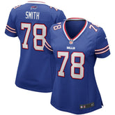 Nike Bruce Smith Buffalo Bills Women's Game Retired Player Jersey Royal