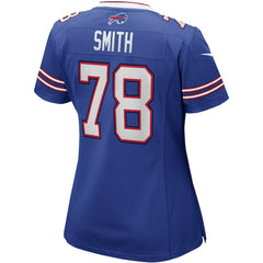 Nike Bruce Smith Buffalo Bills Women's Game Retired Player Jersey Royal