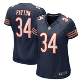 Nike Walter Payton Chicago Bears Women's Game Retired Player Jersey Navy