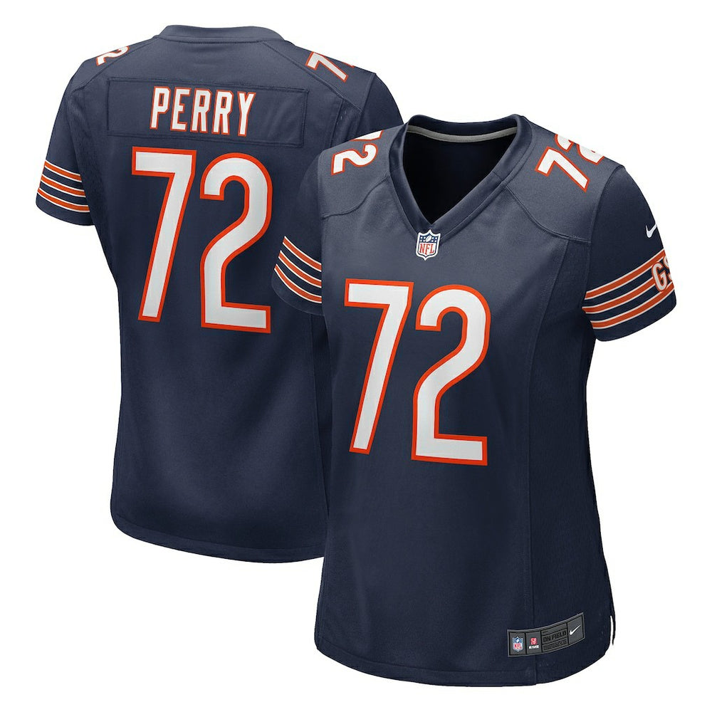 Nike William Perry Chicago Bears Women's Game Retired Player Jersey Navy