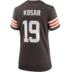 Nike Bernie Kosar Cleveland Browns Women's Game Retired Player Jersey Brown
