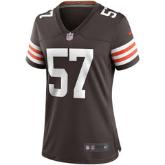 Nike Clay Matthews Cleveland Browns Women's Game Retired Player Jersey Brown