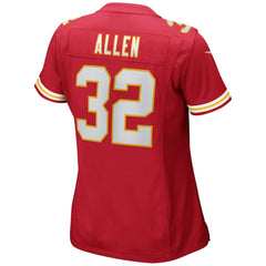 Nike Marcus Allen Kansas City Chiefs Women's Game Retired Player Jersey Red