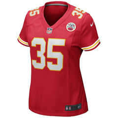 Nike Christian Okoye Kansas City Chiefs Women's Game Retired Player Jersey Red