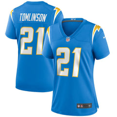 Nike LaDainian Tomlinson Los Angeles Chargers Women's Game Retired Player Jersey Powder Blue