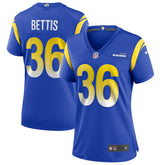 Nike Jerome Bettis Los Angeles Rams Women's Game Retired Player Jersey Royal