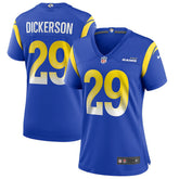 Nike Eric Dickerson Los Angeles Rams Women's Game Retired Player Jersey Royal
