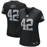 Nike Ronnie Lott Las Vegas Raiders Women's Game Retired Player Jersey Black