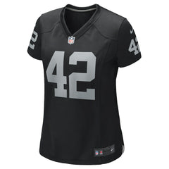 Nike Ronnie Lott Las Vegas Raiders Women's Game Retired Player Jersey Black