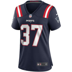 Nike Rodney Harrison New England Patriots Women's Game Retired Player Jersey Navy