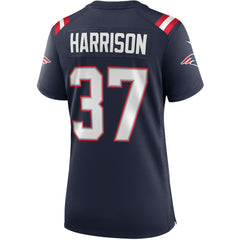Nike Rodney Harrison New England Patriots Women's Game Retired Player Jersey Navy