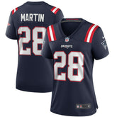 Nike Curtis Martin New England Patriots Women's Game Retired Player Jersey Navy