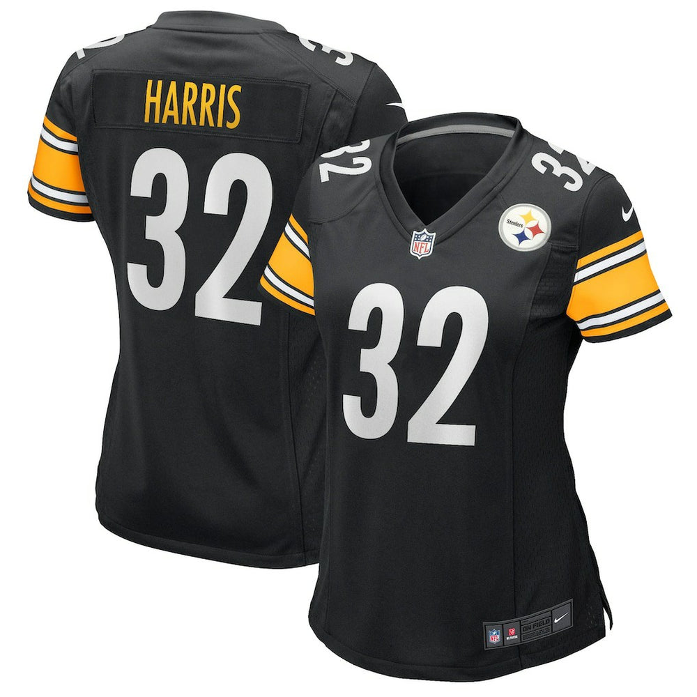 Nike Franco Harris Pittsburgh Steelers Women's Game Retired Player Jersey Black