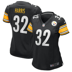 Nike Franco Harris Pittsburgh Steelers Women's Game Retired Player Jersey Black