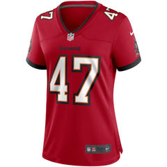 Nike John Lynch Tampa Bay Buccaneers Women's Game Retired Player Jersey Red