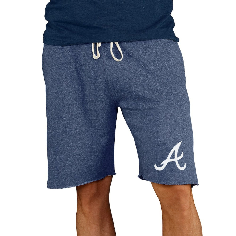 Atlanta Braves Concepts Sport Mainstream Terry Shorts - Navy - MLB Discount