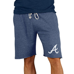 Atlanta Braves Concepts Sport Mainstream Terry Shorts - Navy - MLB Discount