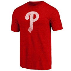 Philadelphia Phillies Father's Day Greatest Dad Tri-Blend T-Shirt - Red - MLB Discount