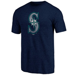 Seattle Mariners Father's Day Greatest Dad Tri-Blend T-Shirt - Navy - MLB Lifestyle