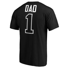 Pittsburgh Pirates Father's Day #1 Dad T-Shirt - Black - MLB Lifestyle