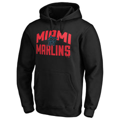 Miami Marlins Father's Day #1 Dad Pullover Hoodie - Black - MLB Lifestyle