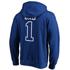 New York Mets Father's Day #1 Dad Pullover Hoodie - Royal - MLB Sale