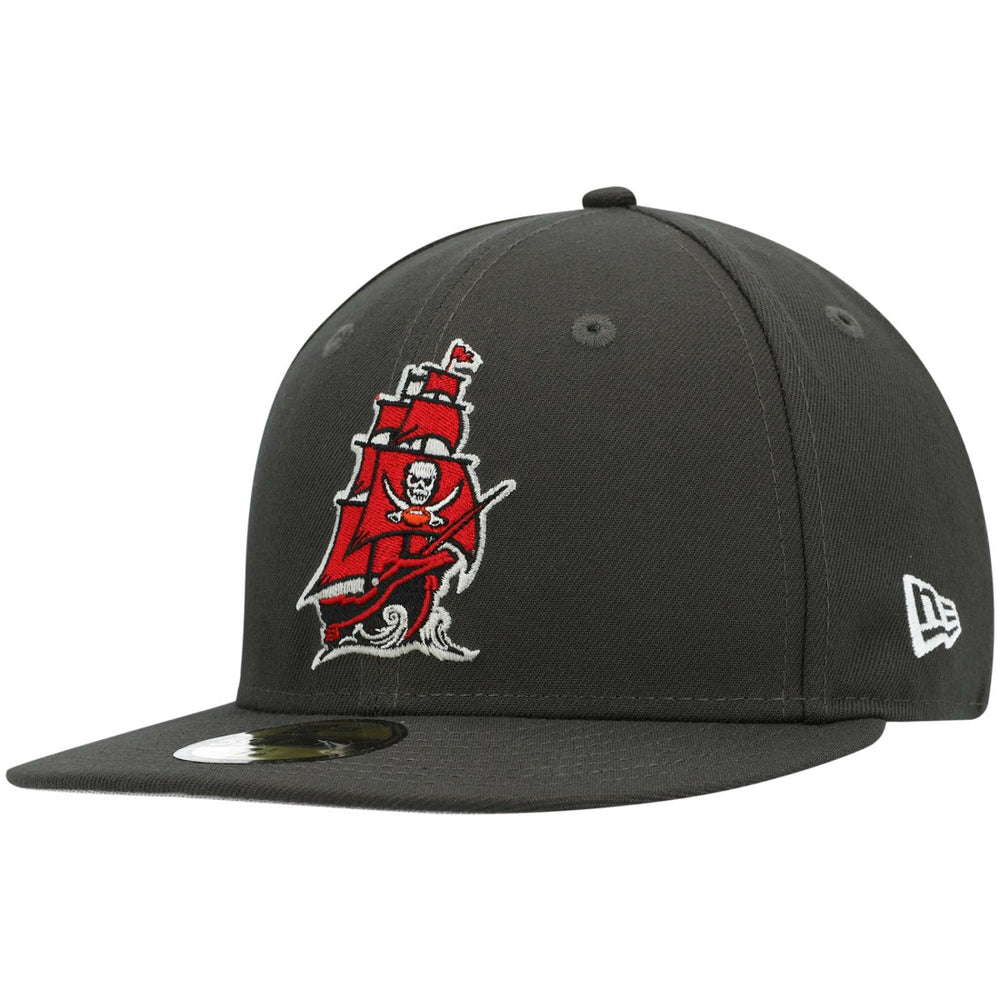 Tampa Bay Buccaneers New Era Omaha 59FIFTY Fitted Hat Pewter